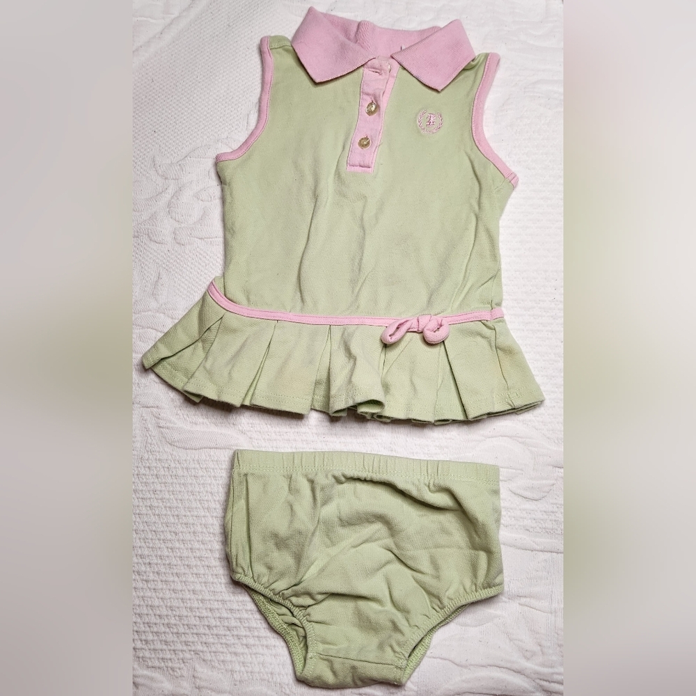 IZOD Gilrs toddler set size 12 Months
